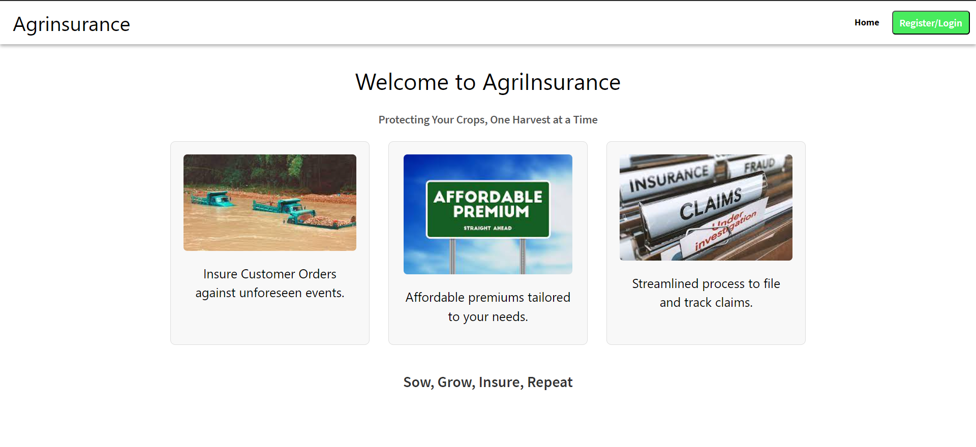 Agrinsurance DApp